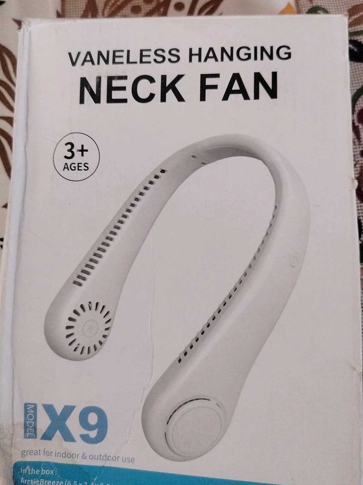 Vaneless Hanging Neck Fan