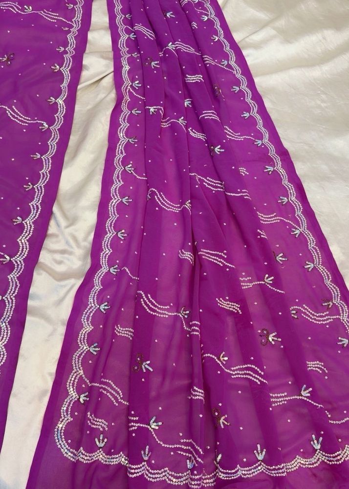 Stunning  Embellished Saree