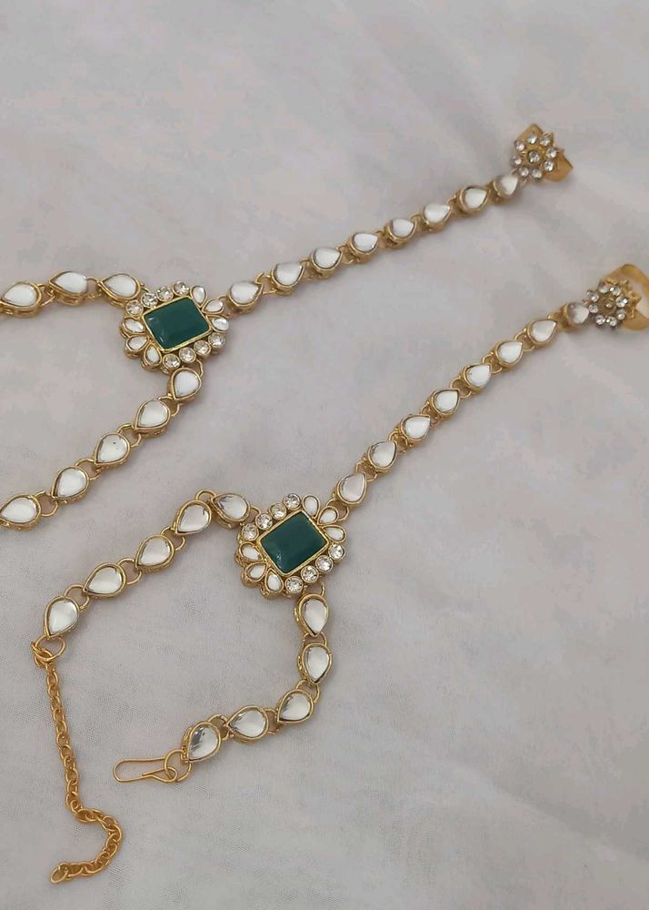 Hand Bracelet With Ring