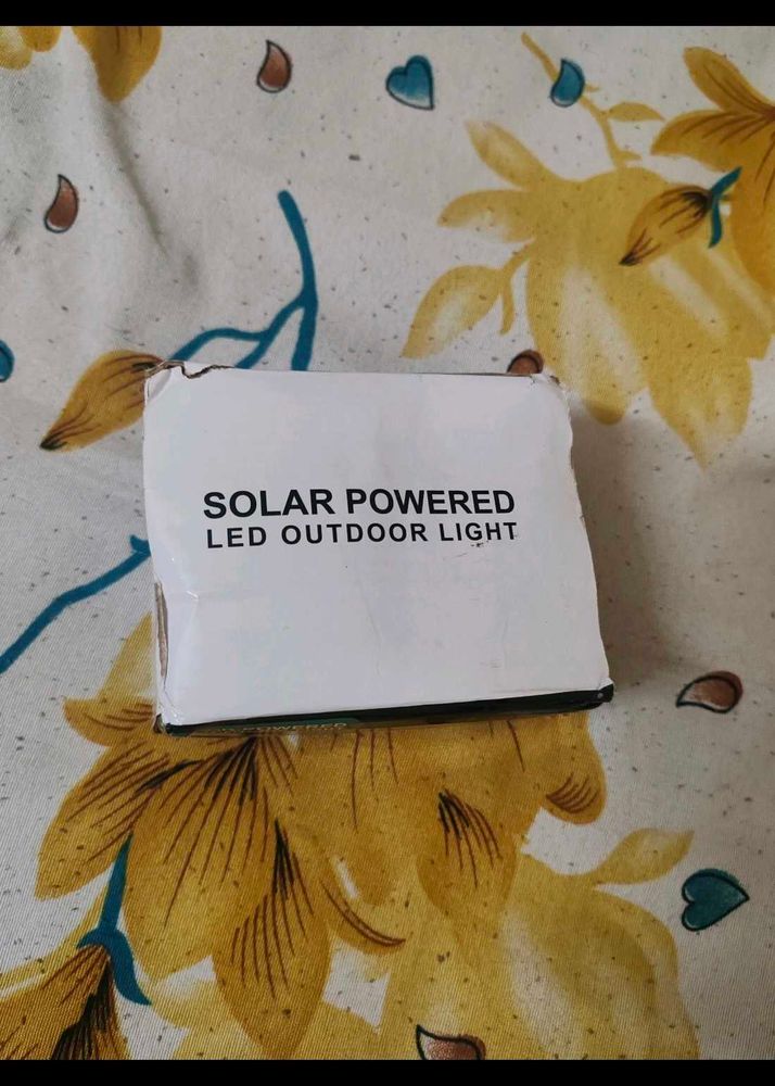 Solar Powered LED Outdoor Light