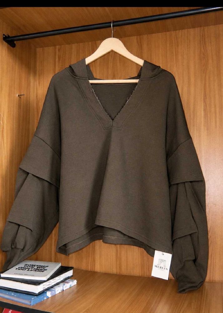 Stylish brown Hoodie