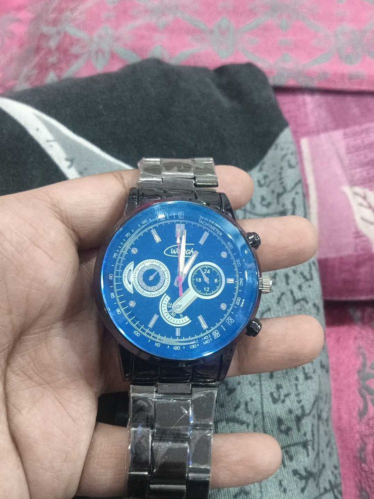 Man Watch Dark Grey 🩶