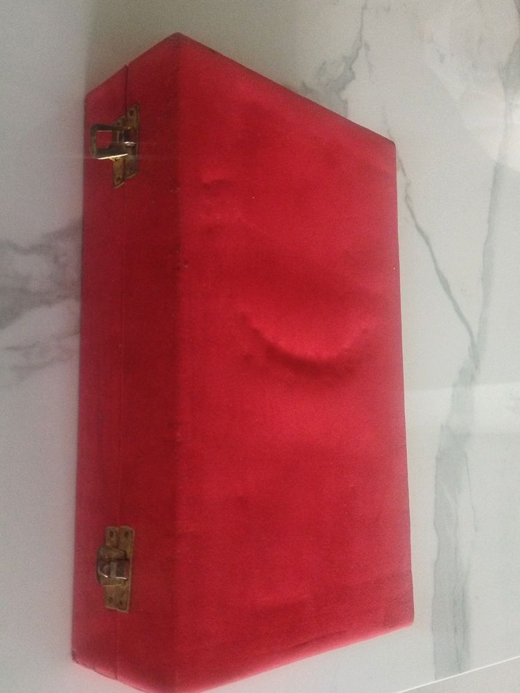 Silver Coated Set With Velvet Box