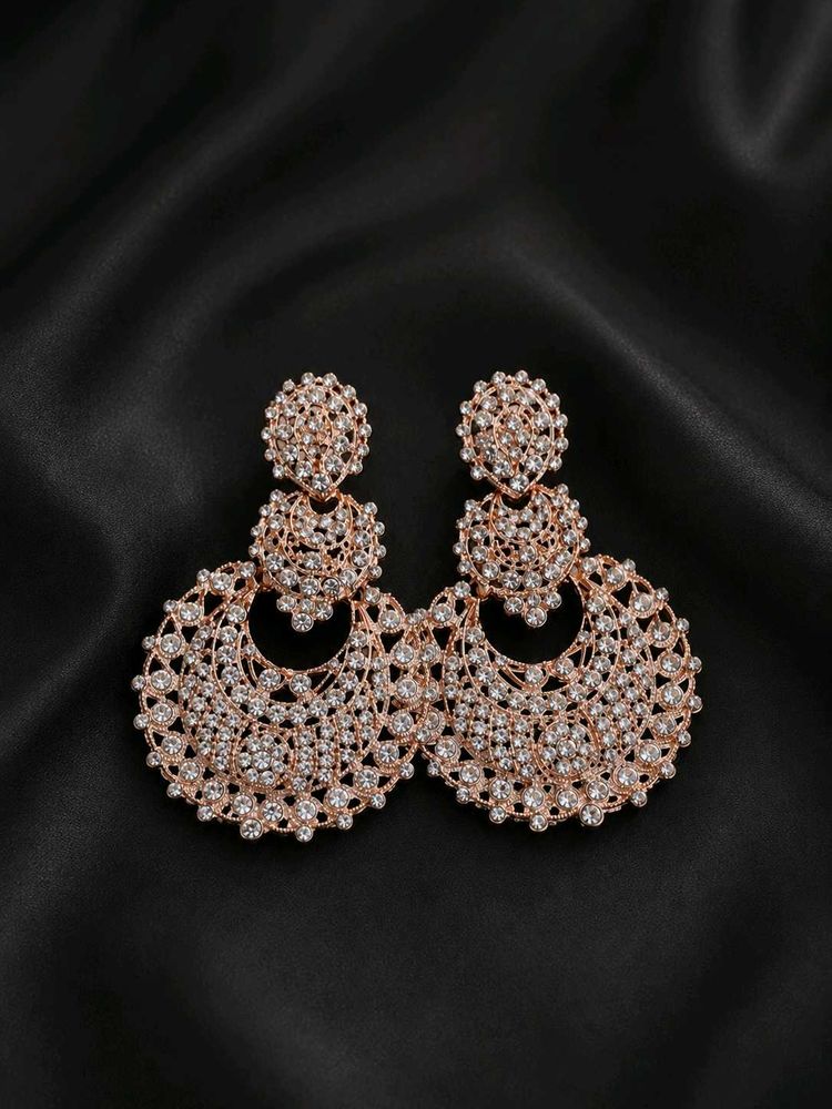 Elegant Crystal Dangle Earrings