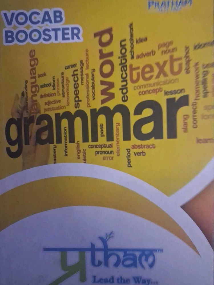 Vocab Booster Grammar Book.(Free delivery✨️)