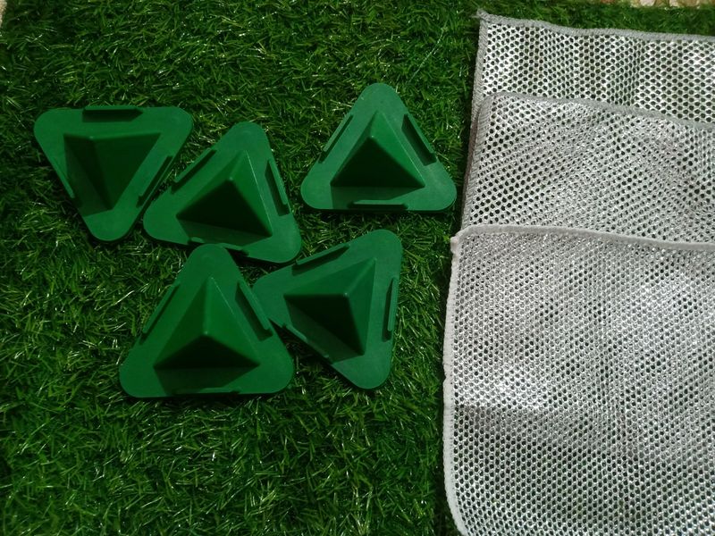 5 Mobile Stand And 3 Stell Scrubbing Cloth
