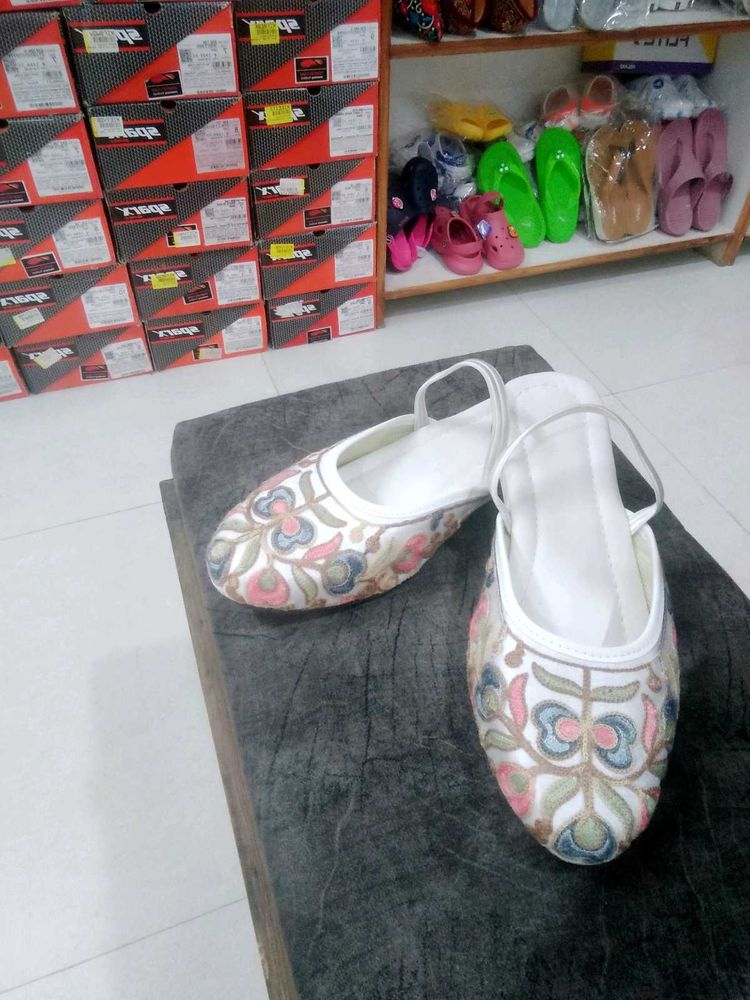 Floral Embroidered Bellies