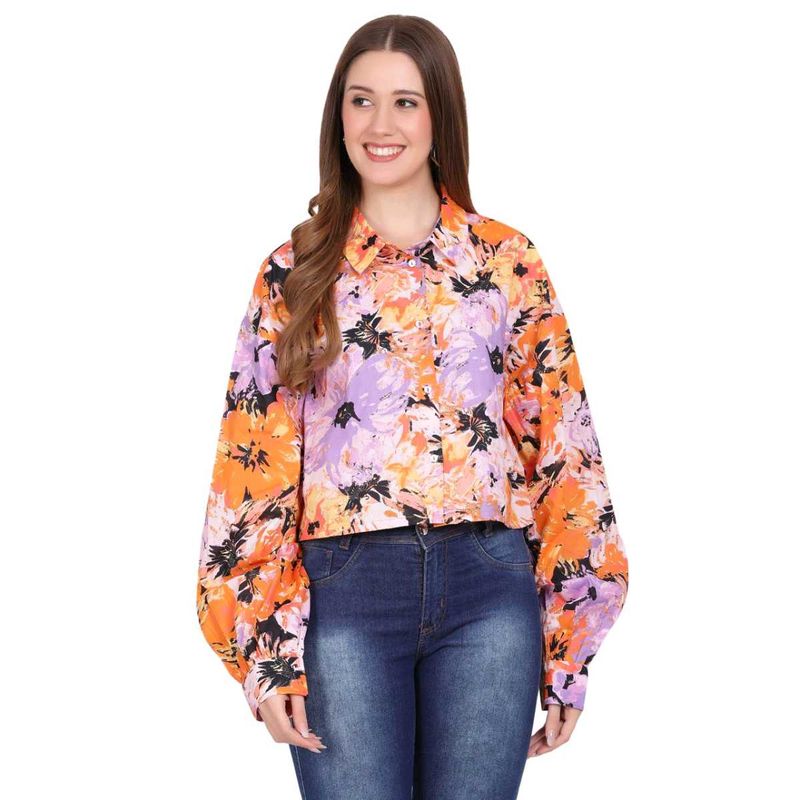 Printed short shirt
