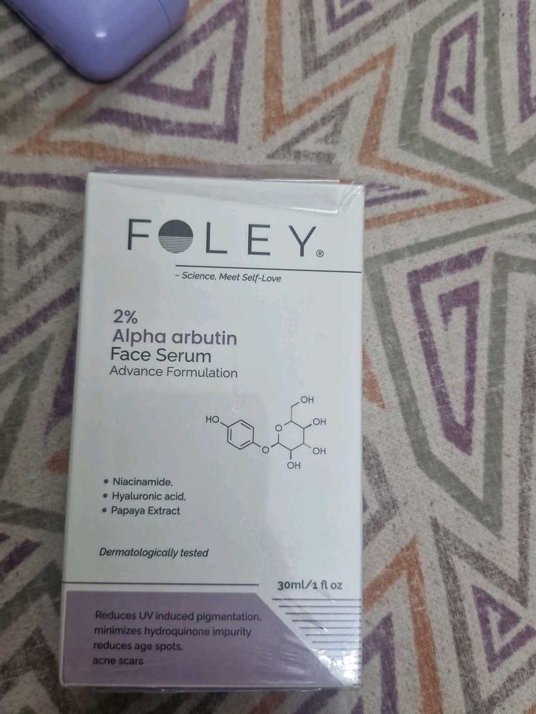 FOLEY 2% Alpha Arbutin Face Serum