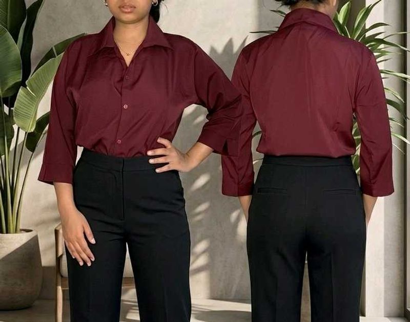 Chic Maroon shirt