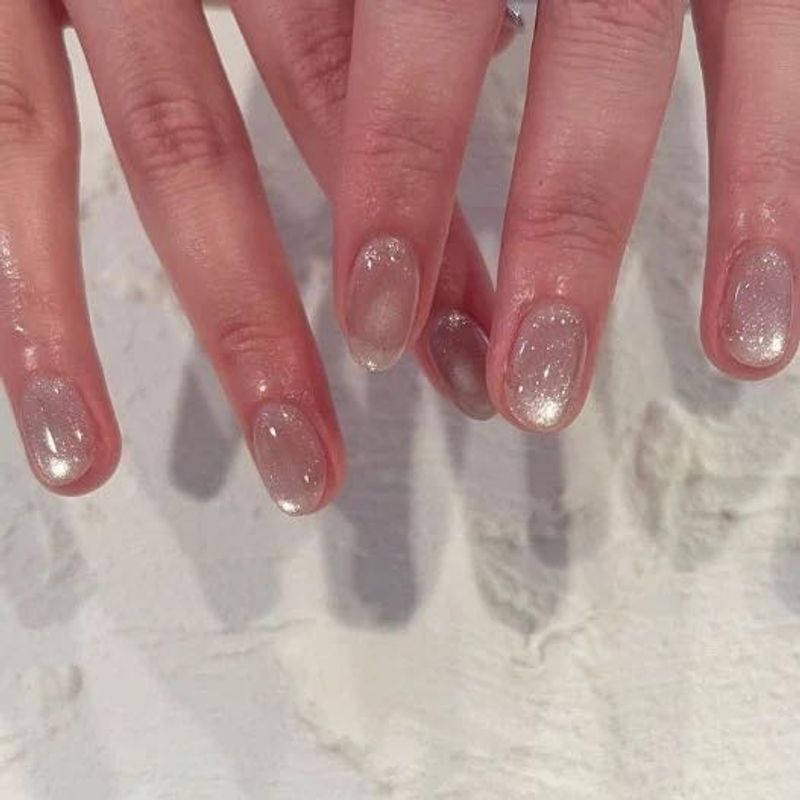 Sparkling Press-On Nails Set