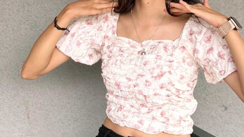 Floral Print Top