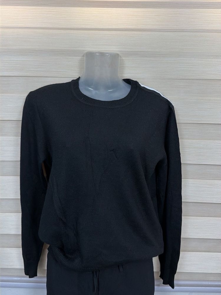 Brian Rush Black Knit Sweater