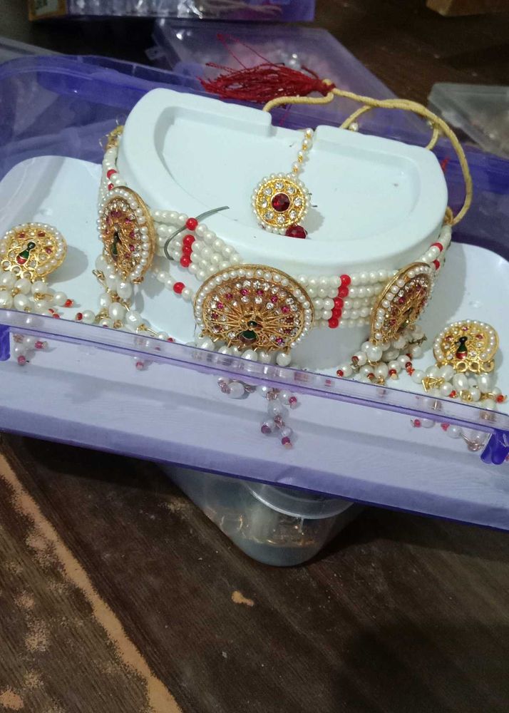 Bridal Jewelry Set - Necklace &amp; Earrings