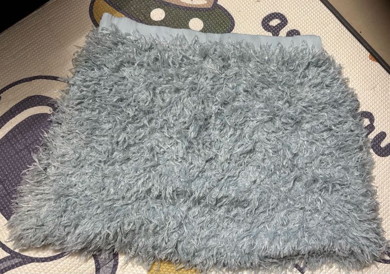 Fluffy Mini Skirt
