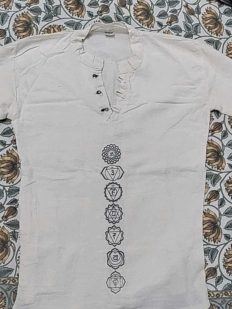 Unique Chakra Print Kurta