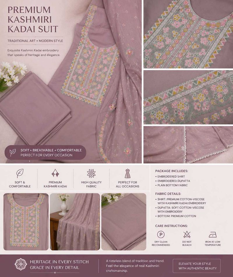 Premium Kashmiri Kadai Suit