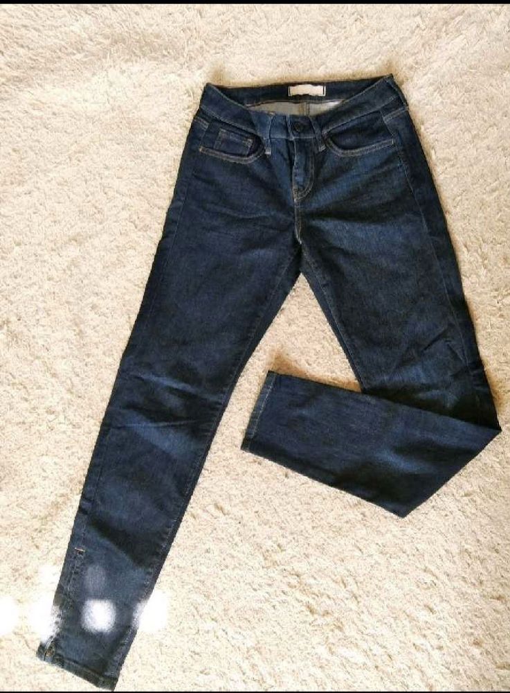 Length-34,,Dark Wash Denim Jeans