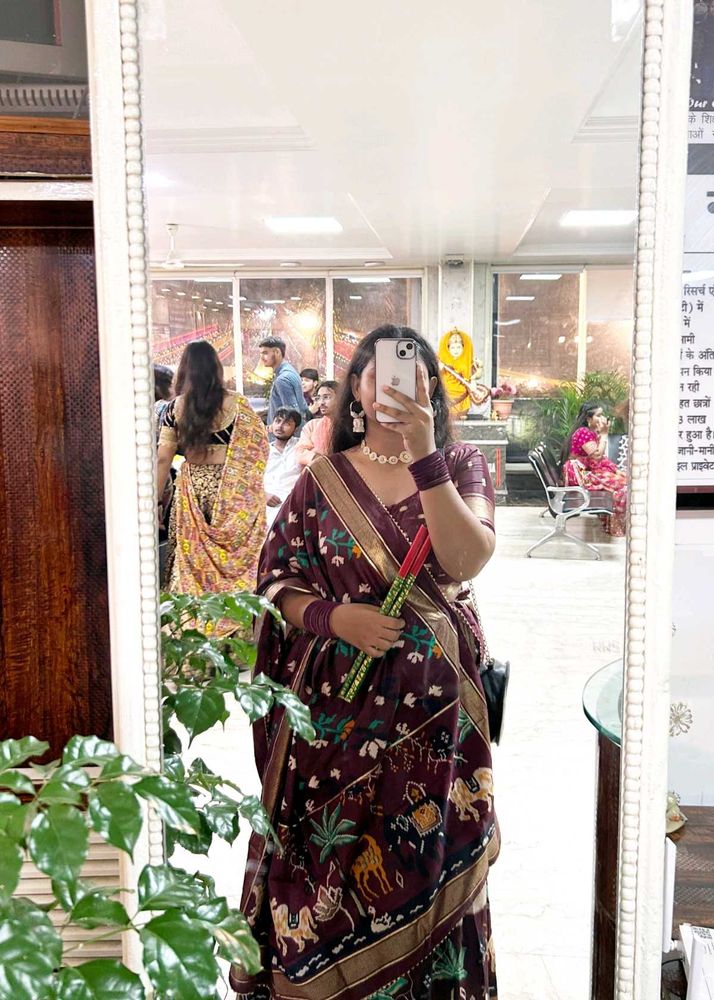 Elegant Maroon lehnga choli gopi