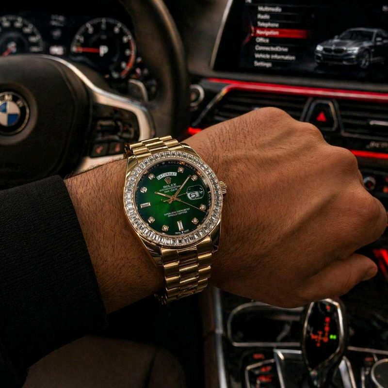 Rolex men’s watch day and date working PREMIUM QUA