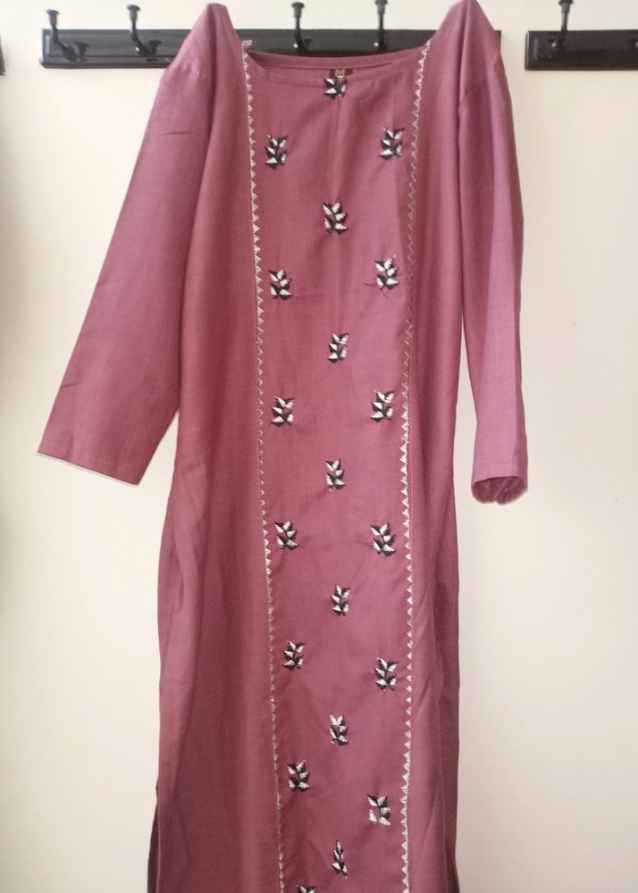 Kurta💗 Pink Kurta #new #collegewear