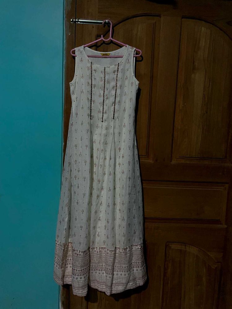 Women's Flared Ethnic Gown