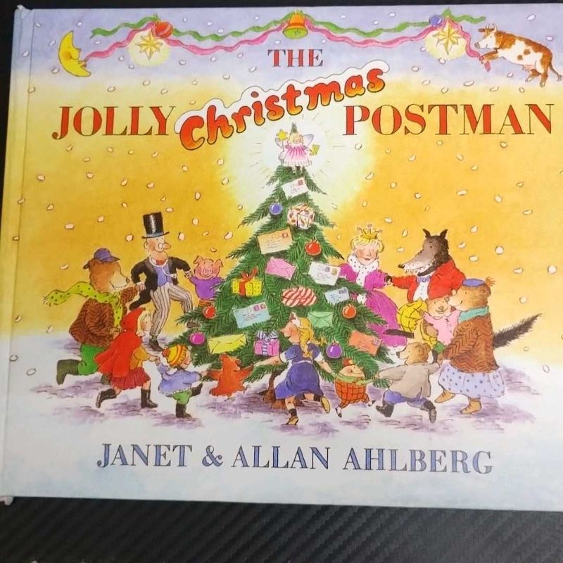 Hardcover : The Jolly Christmas Postman Book