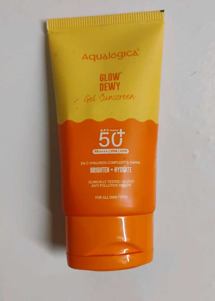 Aqualogica Glow Dewy Gel Sunscreen SPF 50