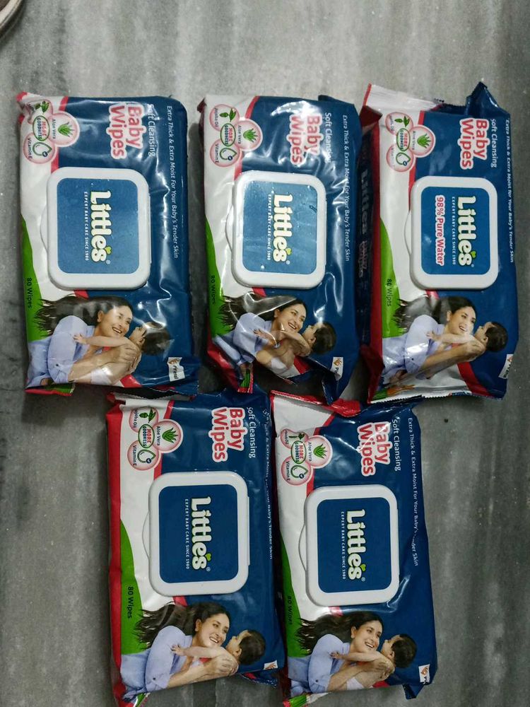 Little's Baby Wipes (5 pack)