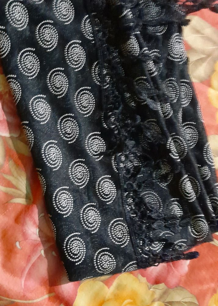 🖤 Dupatta Black Color  🖤