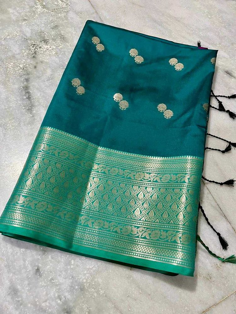Soft Silk Allover Booti Saree