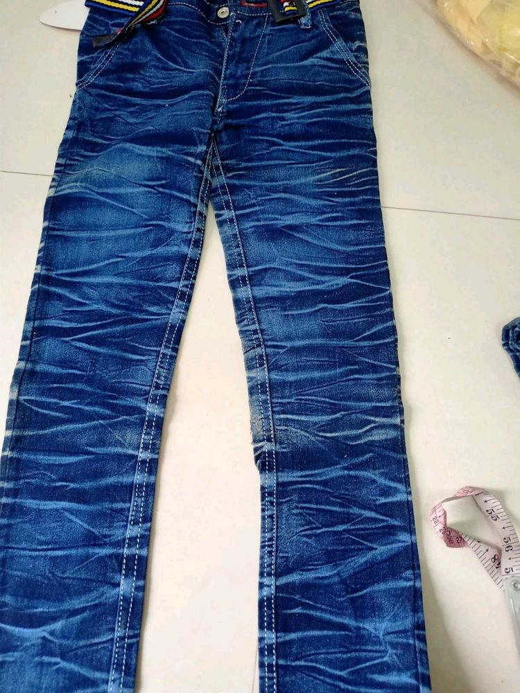 Stylish Blue Denim Jeans