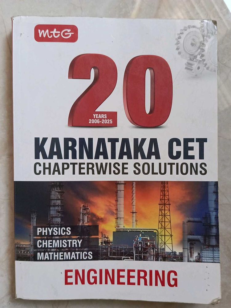 Karnataka CET Engineering Chapterwise Solutions