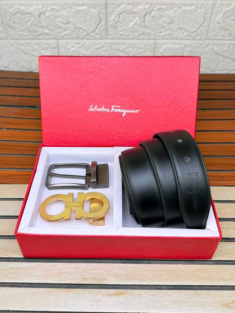 Salvatore Ferragamo Belt Set