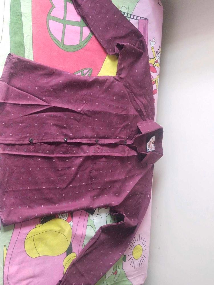 boys purple shirt