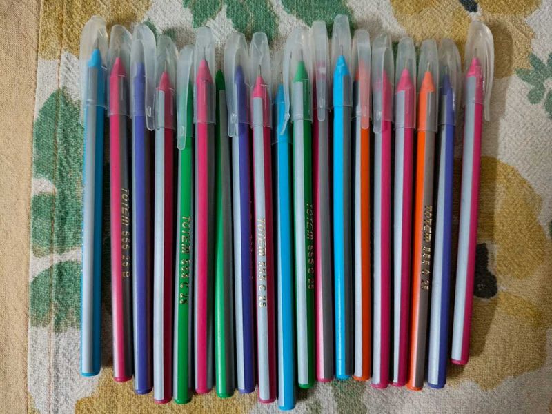 Totem Pens - Colorful Set of Pen