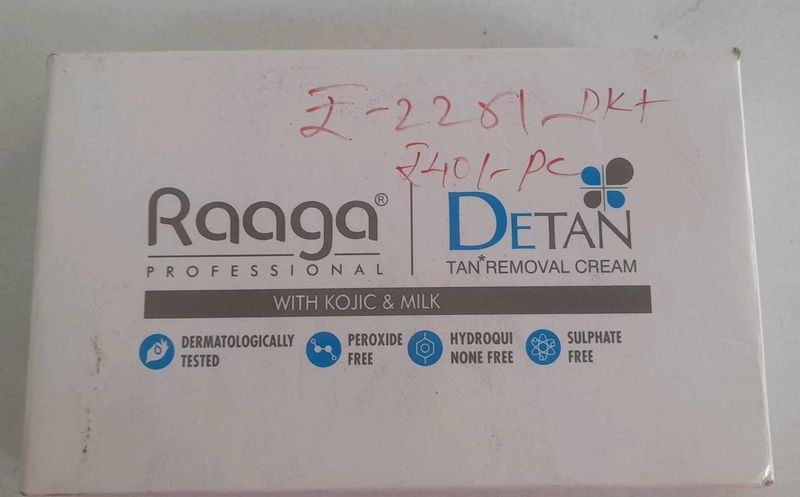 Raaga Professional Detan Tan Removal Cream