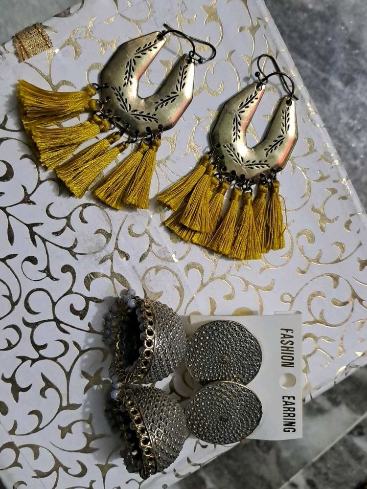 Earrings And Jhumke