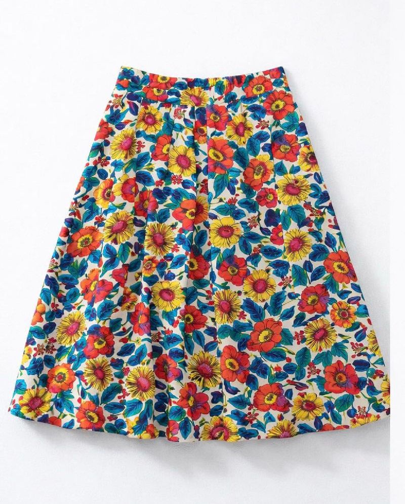 Floral Print Skirt SALE!