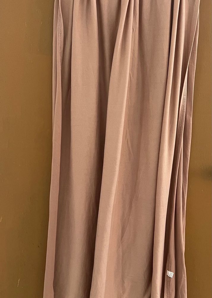 jersey hijab beige color