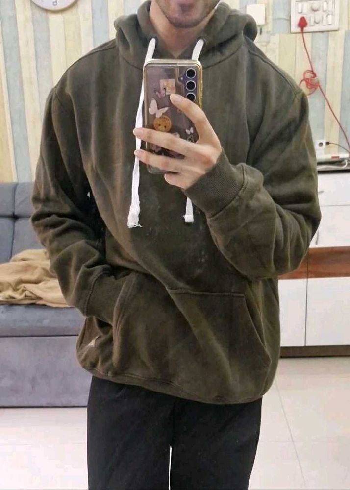 Sale! Olive Green Hoodie