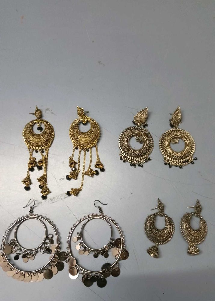 Boho Ethnic Earrings Set