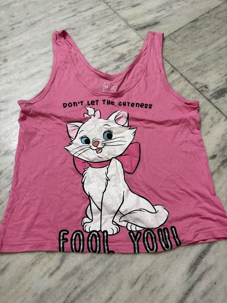 Cute Marie Cat Tank Top