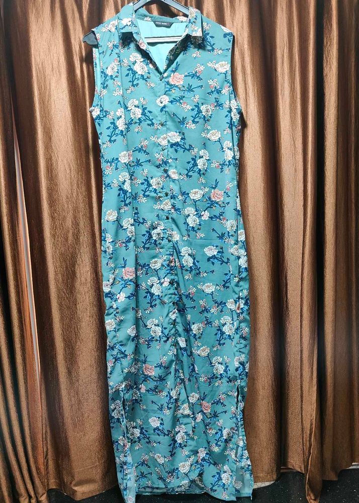 Tokyo Talkies Floral Sleeveless Maxi Dress
