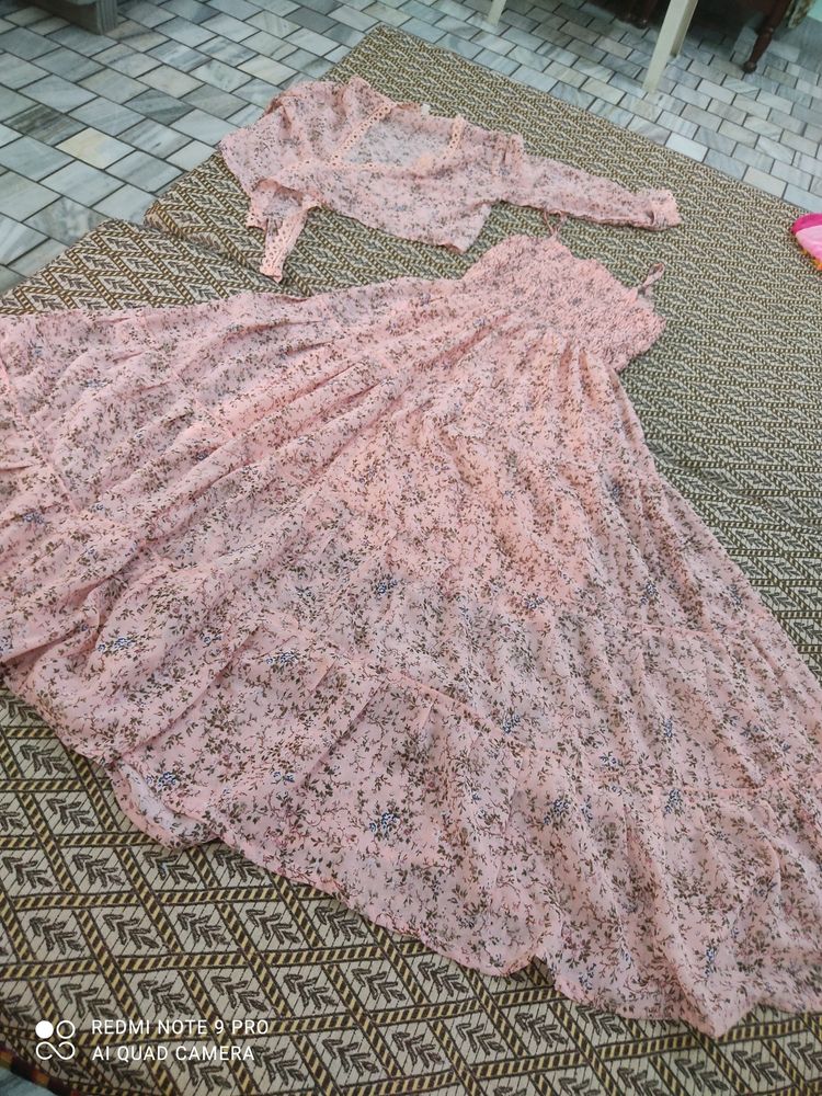 Flared Maxi Dress