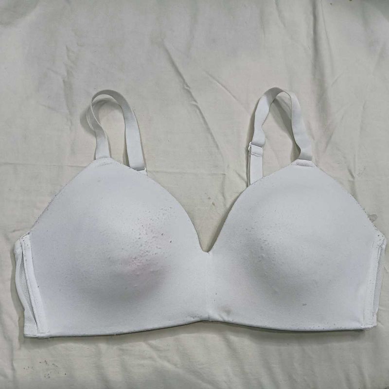 White ❤️‍🔥Wireless Comfort Bra