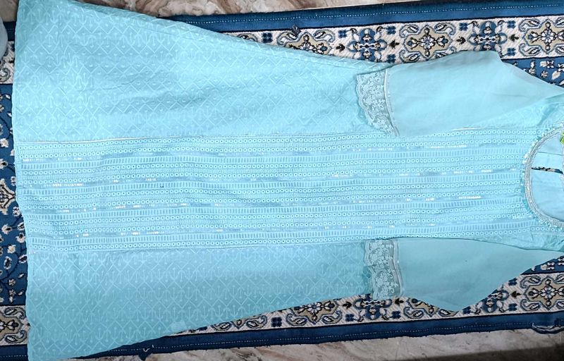 Elegant Light Blue Kurta