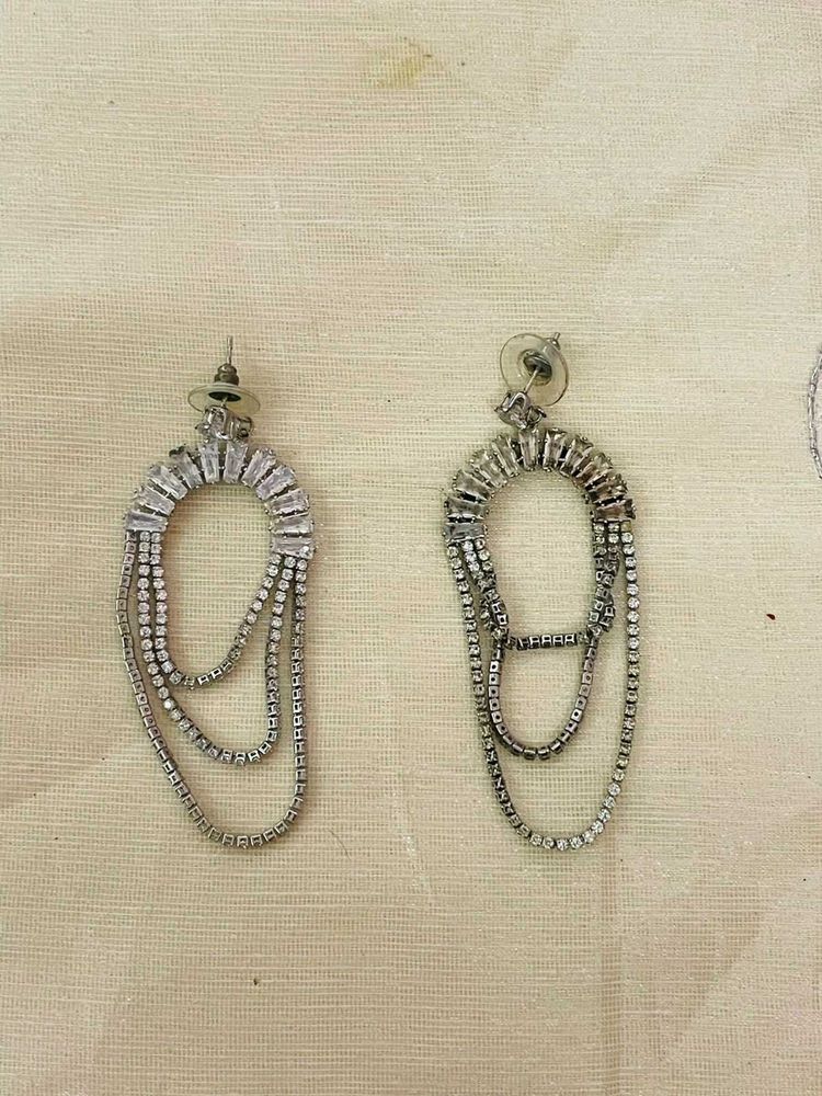 Sparkling Dangle Earrings