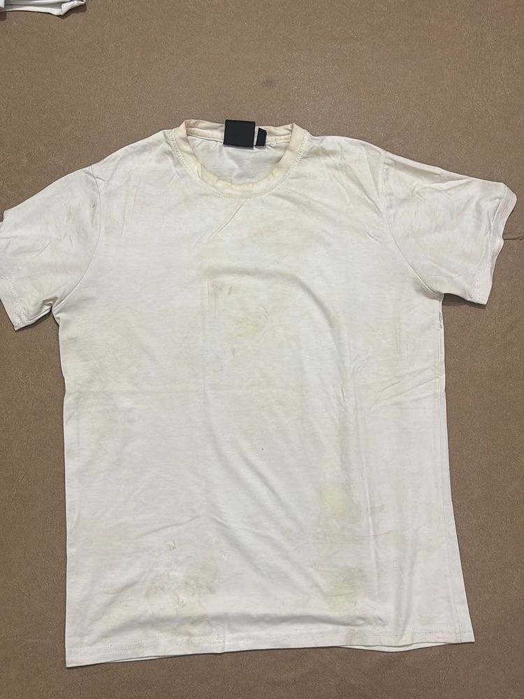 Calvin Klein Plain White T-Shirt