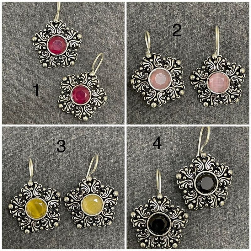 Silver Replica Hook Earring